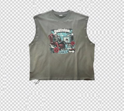Graphic Tee-sleeveless
