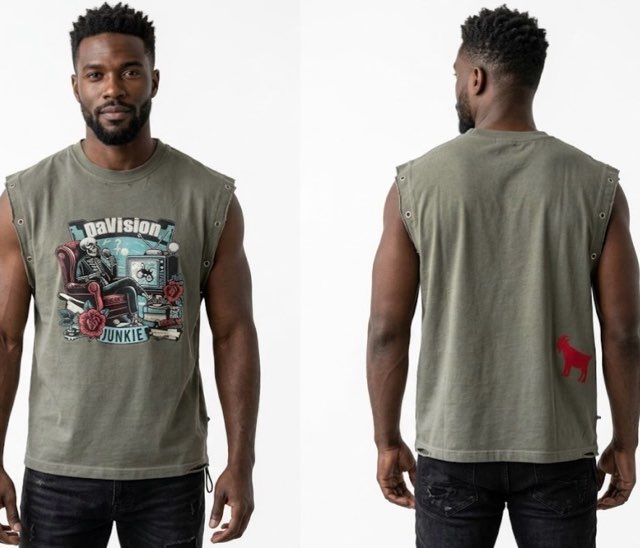 Graphic Tee-sleeveless